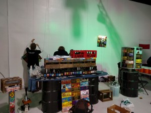 Rigging av bar - foto: Torgeir Lorange Østby